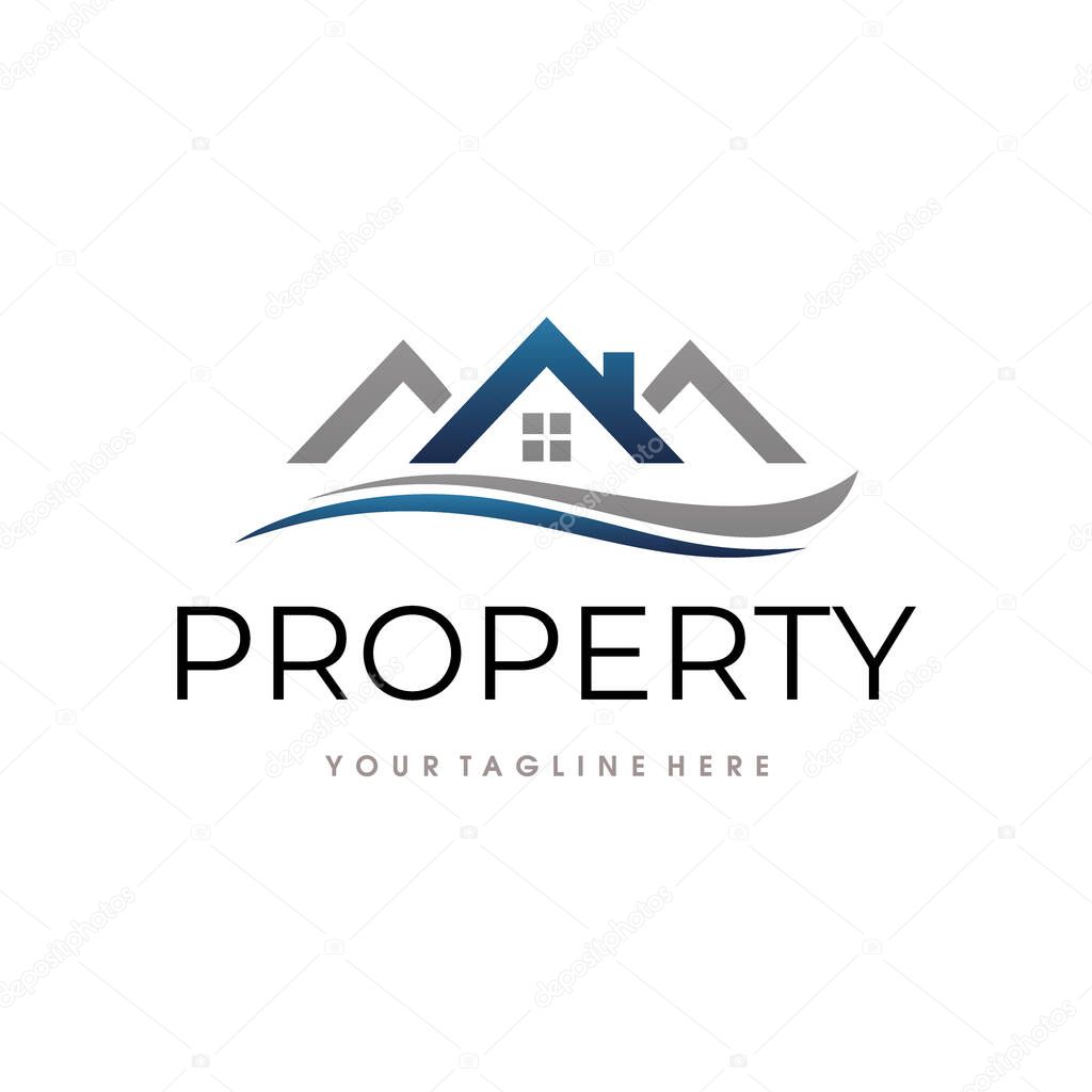 Real Estate Logo. Building, and House Logo Vector Template