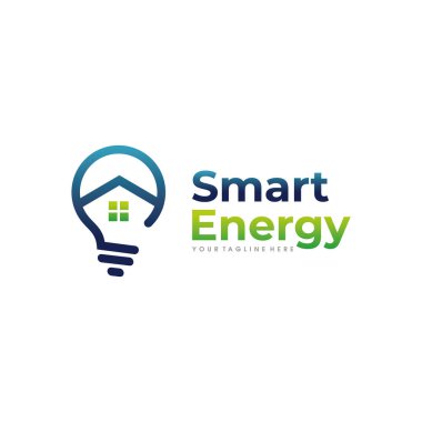 Ampul Teknolojisi Logo Tasarım Vektörü