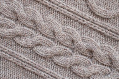 Örgü örülmemiş örülmüş örülmüş kumaş. Örgü süveter, ekose, atkı. Örgü arkaplan