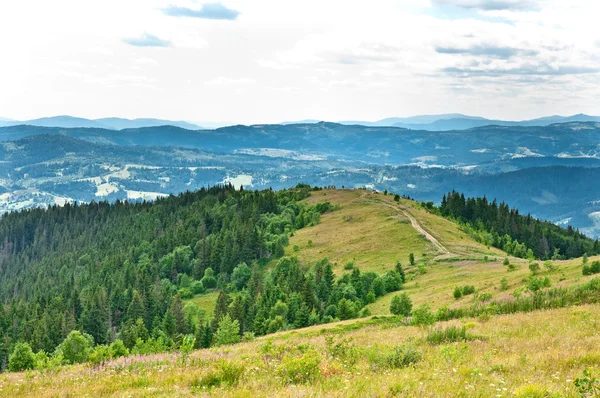 Vackra berg Landskap Royaltyfria Stockbilder