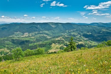Güzel Dağlar Manzarası