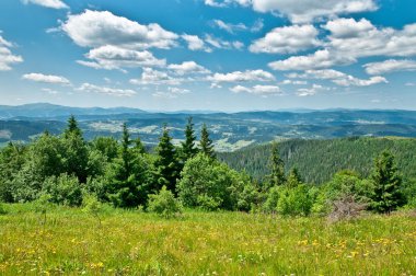 Güzel Dağlar Manzarası