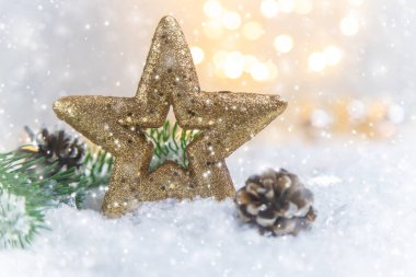 Mutlu Noeller, tebrik kartı geçmişi. Seçici odaklanma. Doğa.