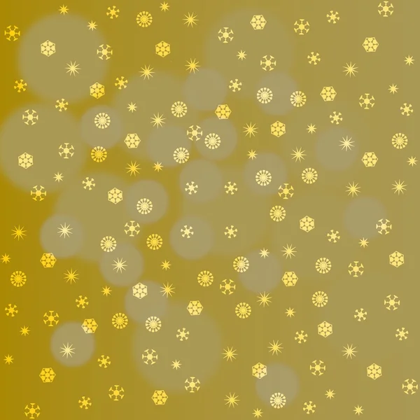 Christmas suddig bokeh gyllene bakgrund — Stockfoto