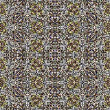 Soyut tileable sorunsuz düzenli süs mozaik desen