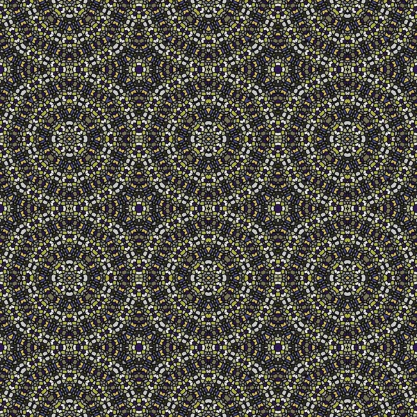 Soyut tileable sorunsuz düzenli süs mozaik desen