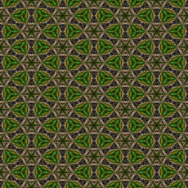 Abstracto azulejo sin costura patrón de mosaico ornamental regular —  Fotos de Stock