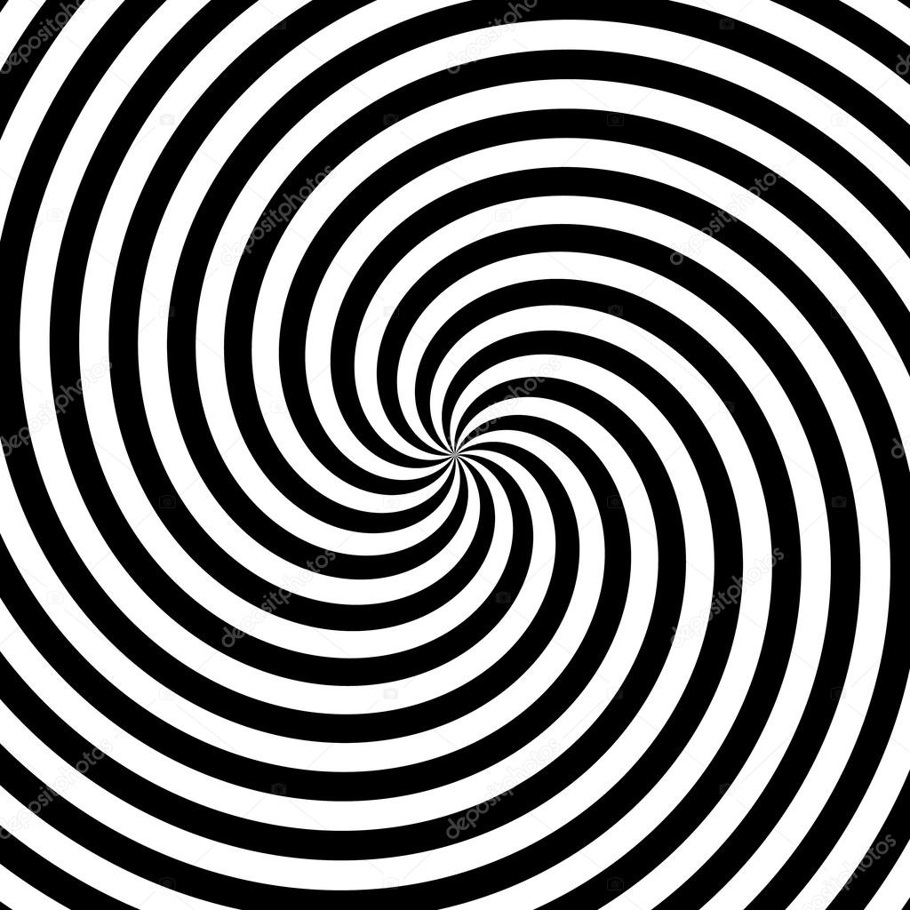 Twirl motion illusion