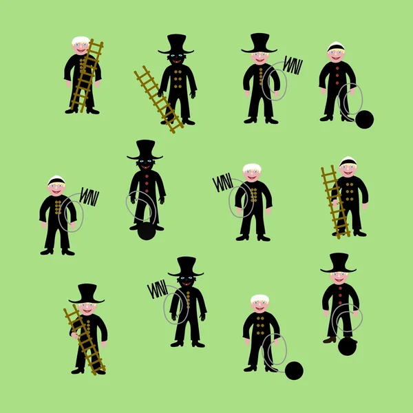 Küçük süpürür kümesi mutluluk için