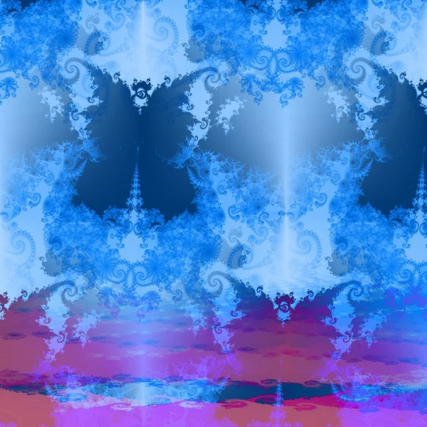 Fantezi dekoratif illüstrasyon kelebek arka plan