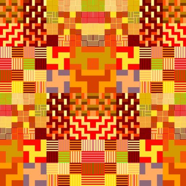 Renkli geometrik tileable arka plan