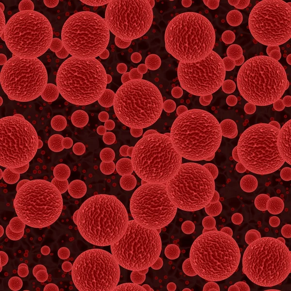 Kırmızı dijital olarak sorunsuz doku render