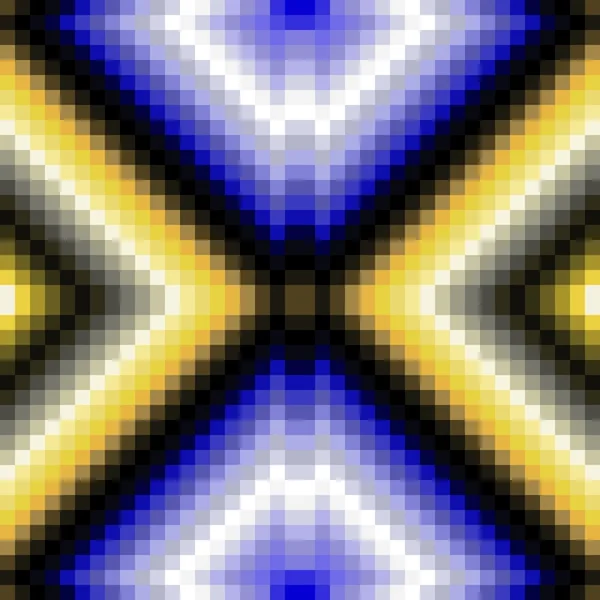 Patrón de mosaico decorativo abstracto compuesto por pequeñas baldosas angulares — Vector de stock