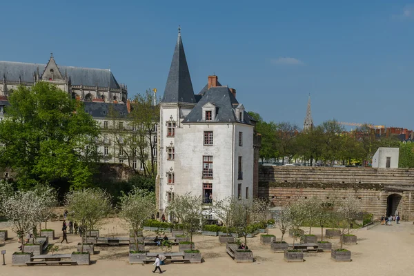 Bretoński zamku. Nantes. Francja — Zdjęcie stockowe