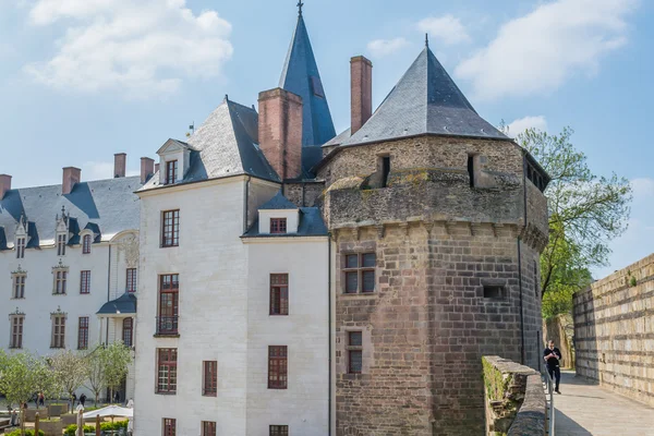 Bretonse kasteel. Nantes. Frankrijk — Stockfoto