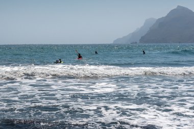 Akdeniz'in kayık. İspanya.