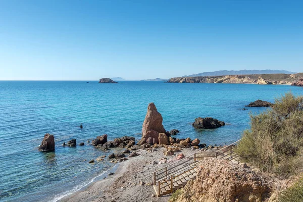 Mazarron Spanya Daki Ulusal Park Telifsiz Stok Imajlar