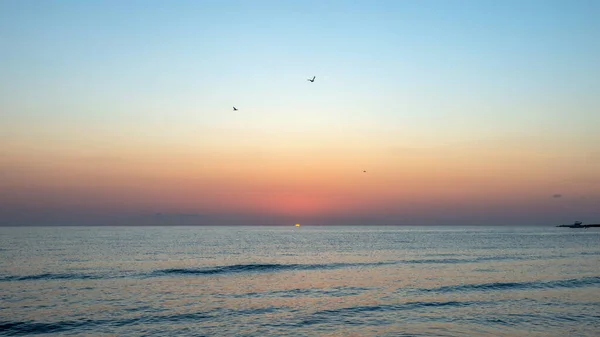 地中海の日の出 マンガ マール メノール スペイン — ストック写真