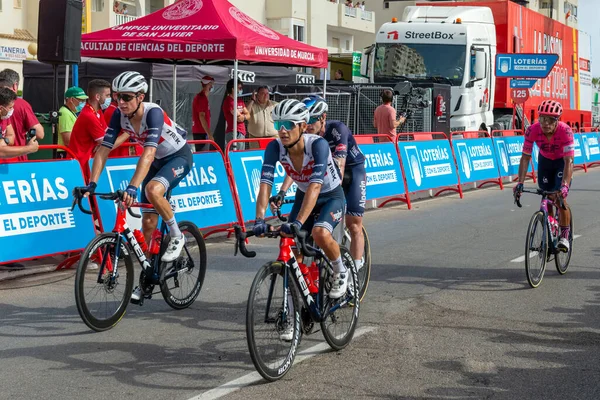 Finali Competizione Ciclistica Manga Del Mar Menor Murcia Spagna Agosto — Foto Stock