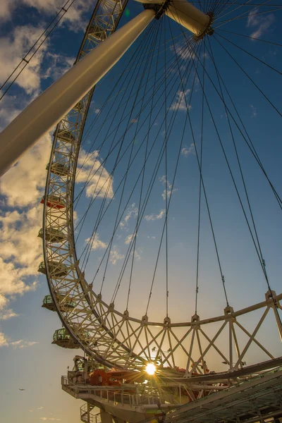 London Eye, February 2014 — Stock Photo, Image