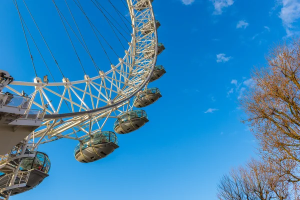 London eye, februari 2014 — Stockfoto