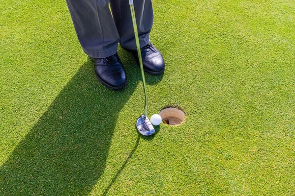 Golf Kulübü, golf topları, golf sahası. Güney Afrika, Kasım 2014. — Stok fotoğraf