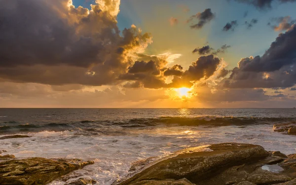 Tramonto sull'Oceano Atlantico. — Foto Stock