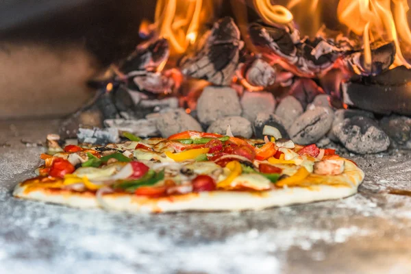 Pizza. Cooking pizza. South Africa — Stock Photo, Image