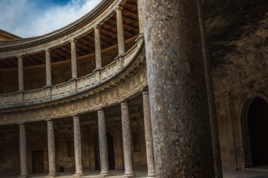 Sarayı Alhambra, Granada, İspanya. 18 Mayıs 2015