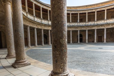 Sarayı Alhambra, Granada, İspanya. 18 Mayıs 2015