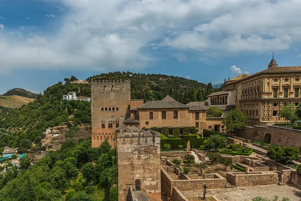 Alhambra, Granada, Hiszpania — Zdjęcie stockowe