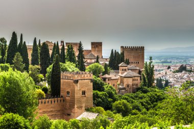 Alhambra,Granada, Spain clipart