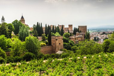 Alhambra, Granada, İspanya