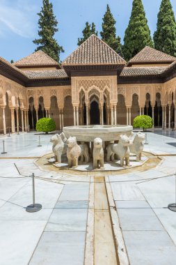Alhambra, granada, İspanya