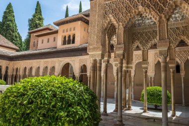 Alhambra, granada, İspanya