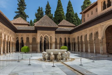 Alhambra, granada, İspanya