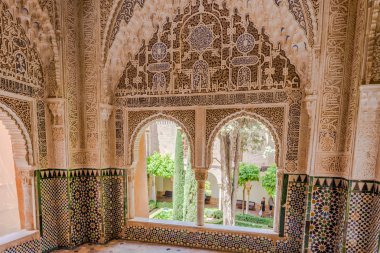 Alhambra,   Granada, Spain clipart