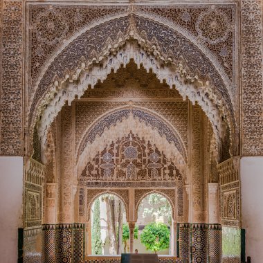 Alhambra, granada, İspanya