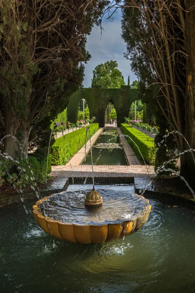 Palota Alhambra Granada Spanyolország Május 2015 — Stock Fotó