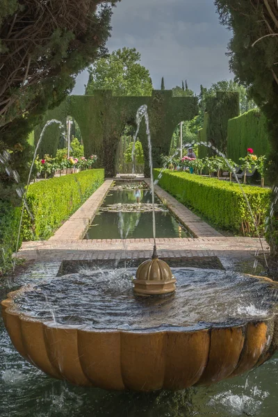 Sarayı Alhambra, Granada, İspanya. 18 Mayıs 2015