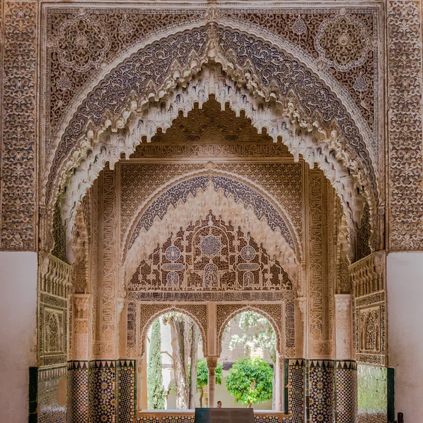 Alhambra, granada, Spanyolország — Stock Fotó