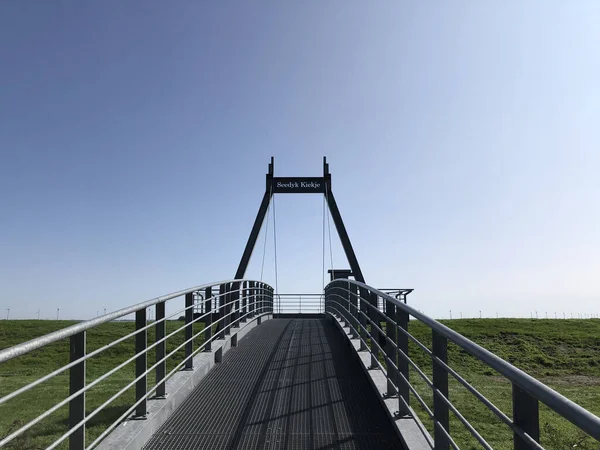 View Point Ijsselmeer Lake Friesland Netherlands — Stock Photo, Image