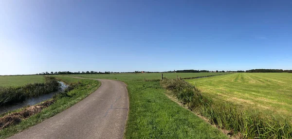 Paisaje Panorámico Alrededor Sloten Frisia Países Bajos — Foto de Stock