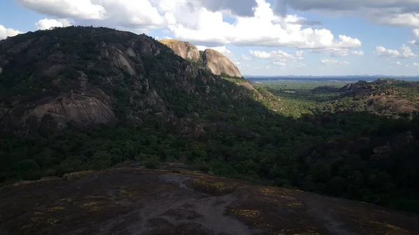 Cenário Cordilheira Parque Nacional Matobo Zimbábue — Fotografia de Stock