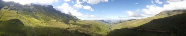 Panorama Pohoří Drakensberg Jižní Africe — Stock fotografie