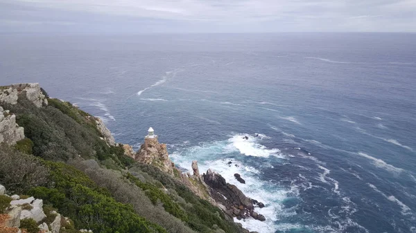 Güney Afrika Umut Burnu Ndaki Deniz Feneri — Stok fotoğraf