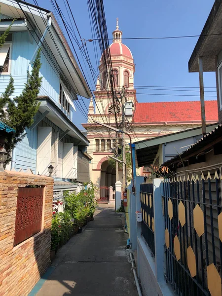 Santa Cruz Church Een Katholieke Kerk Bangkok Thailand — Stockfoto