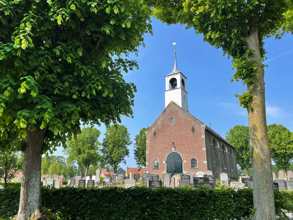 Kostel Sondel Frísko Nizozemí — Stock fotografie