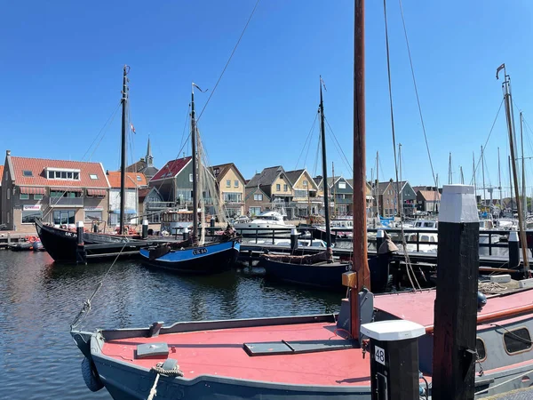 Veleros Tradicionales Puerto Urk Holanda — Foto de Stock