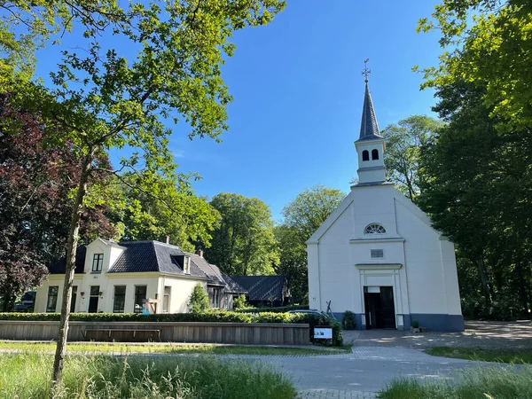 Kościół Wilhelminaoord Drenthe Holandia — Zdjęcie stockowe